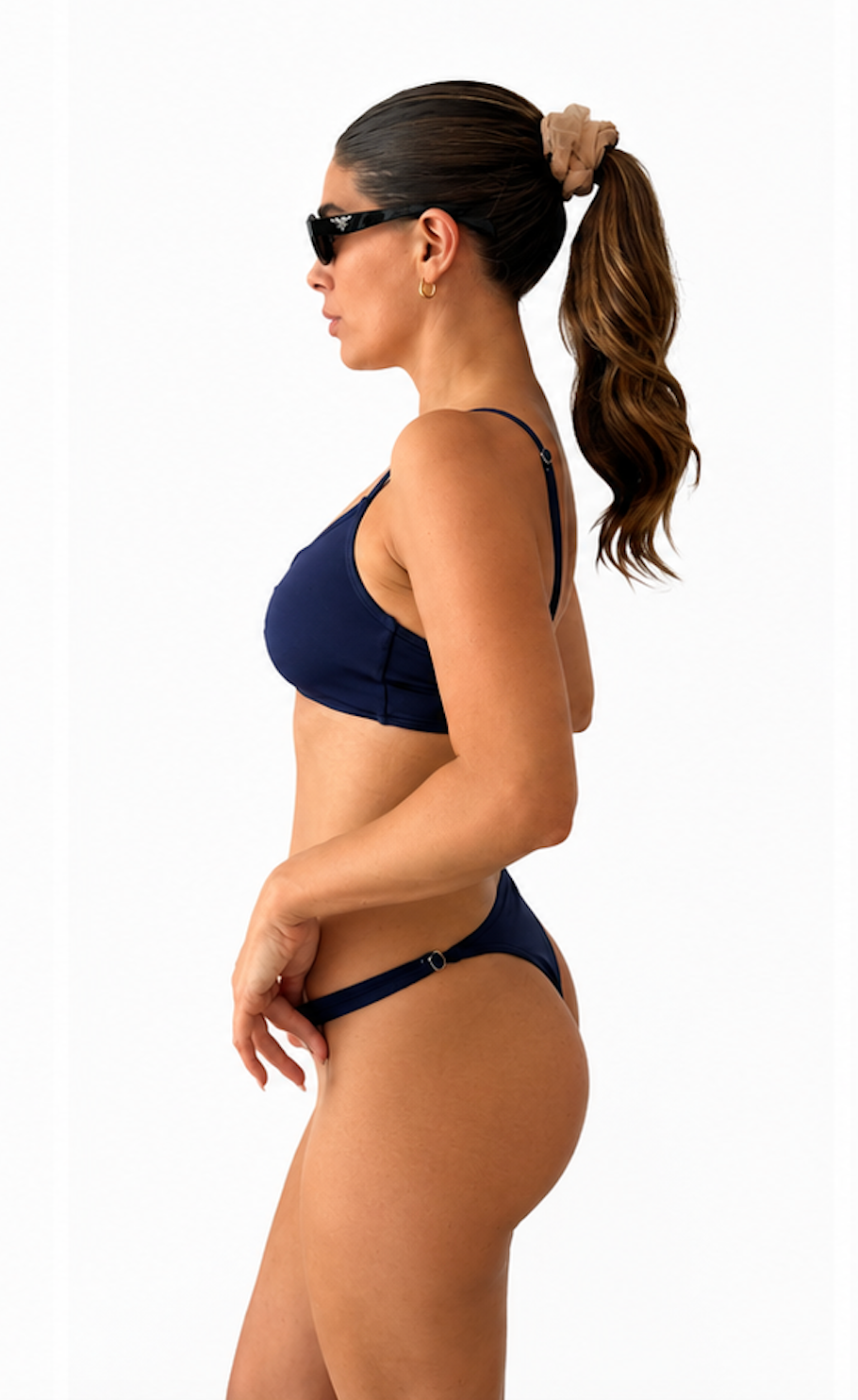 Top Satinado Azul Marino | RUDA Swim